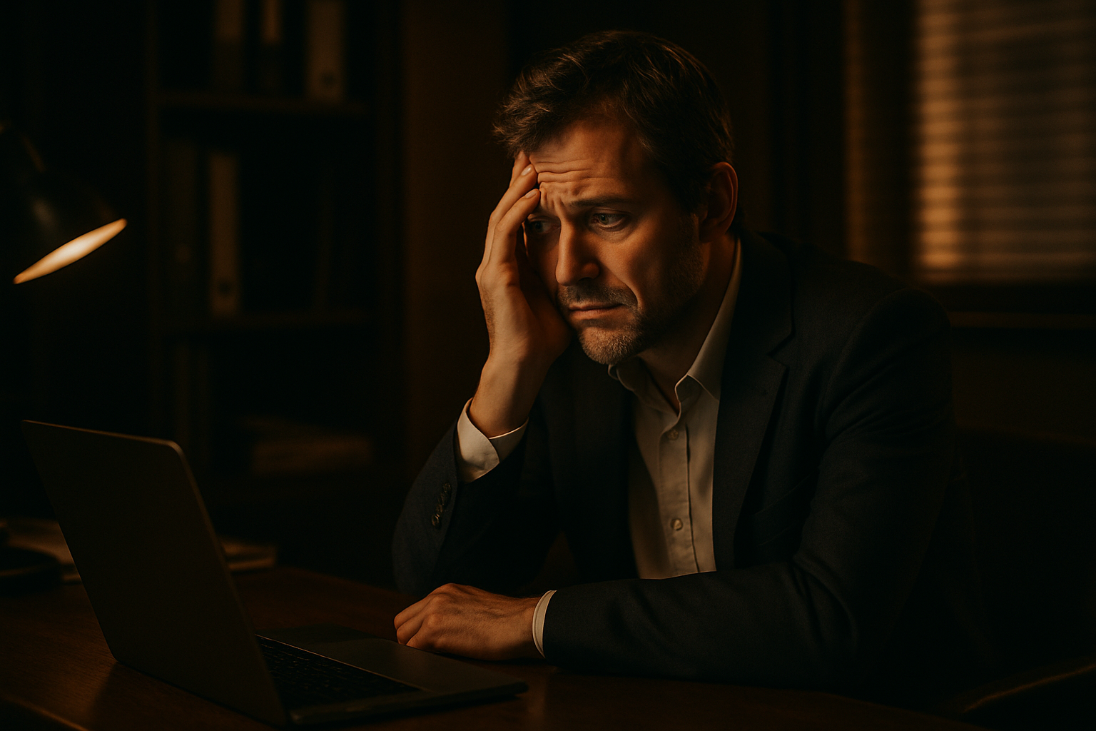 Ansiedad en hombres de 40 años sin causa aparente: causas y soluciones
