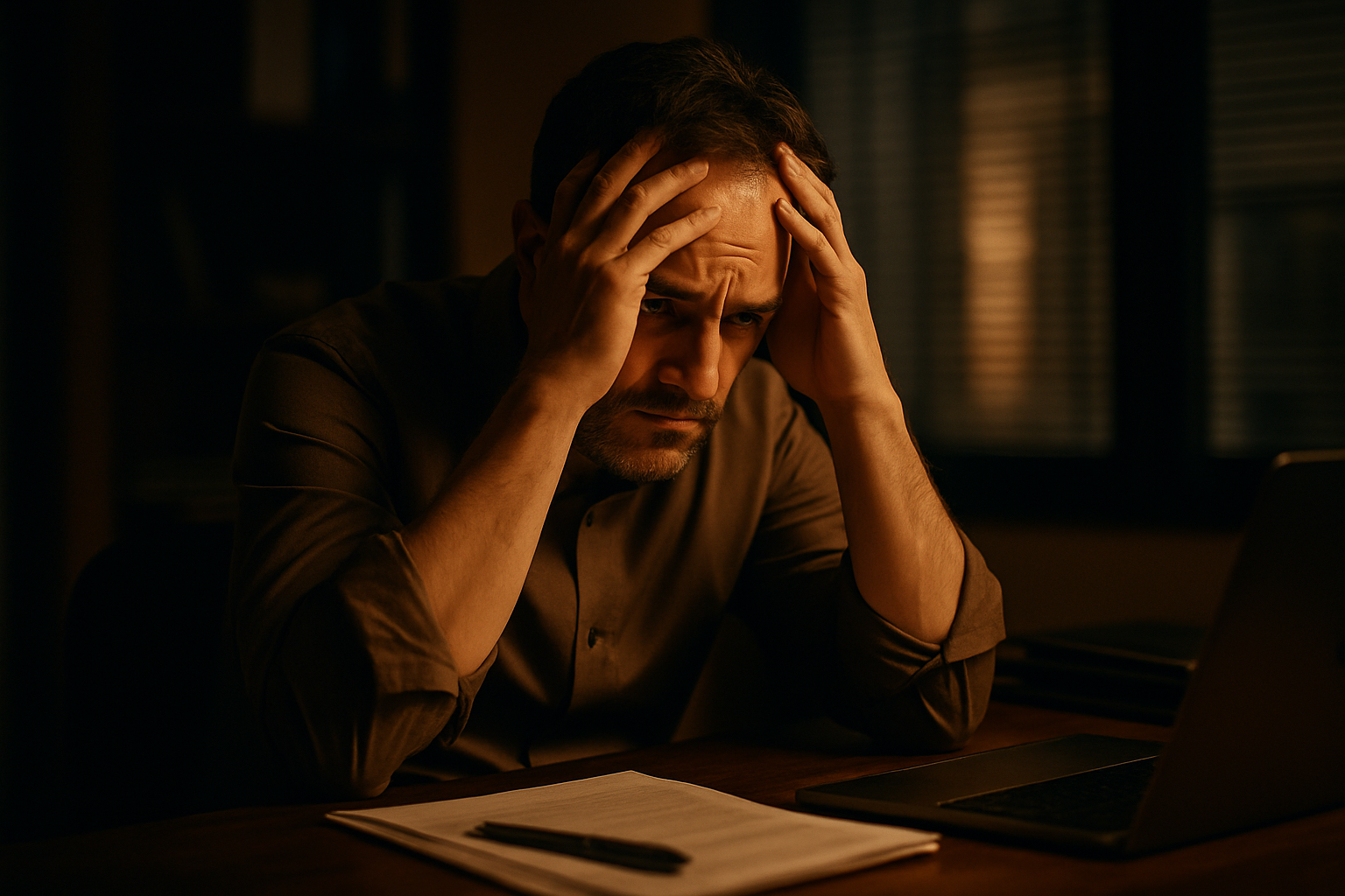Ansiedad inexplicable en hombres de 40: causas y soluciones efectivas